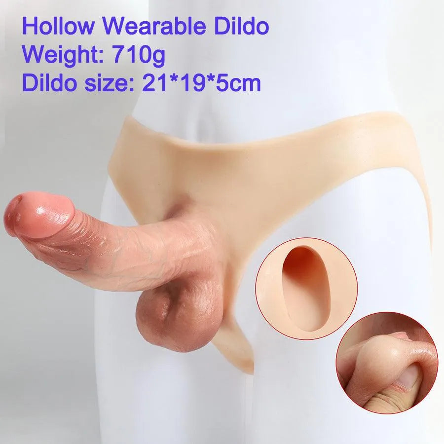 Same Sex Realistic Strapon Dildo