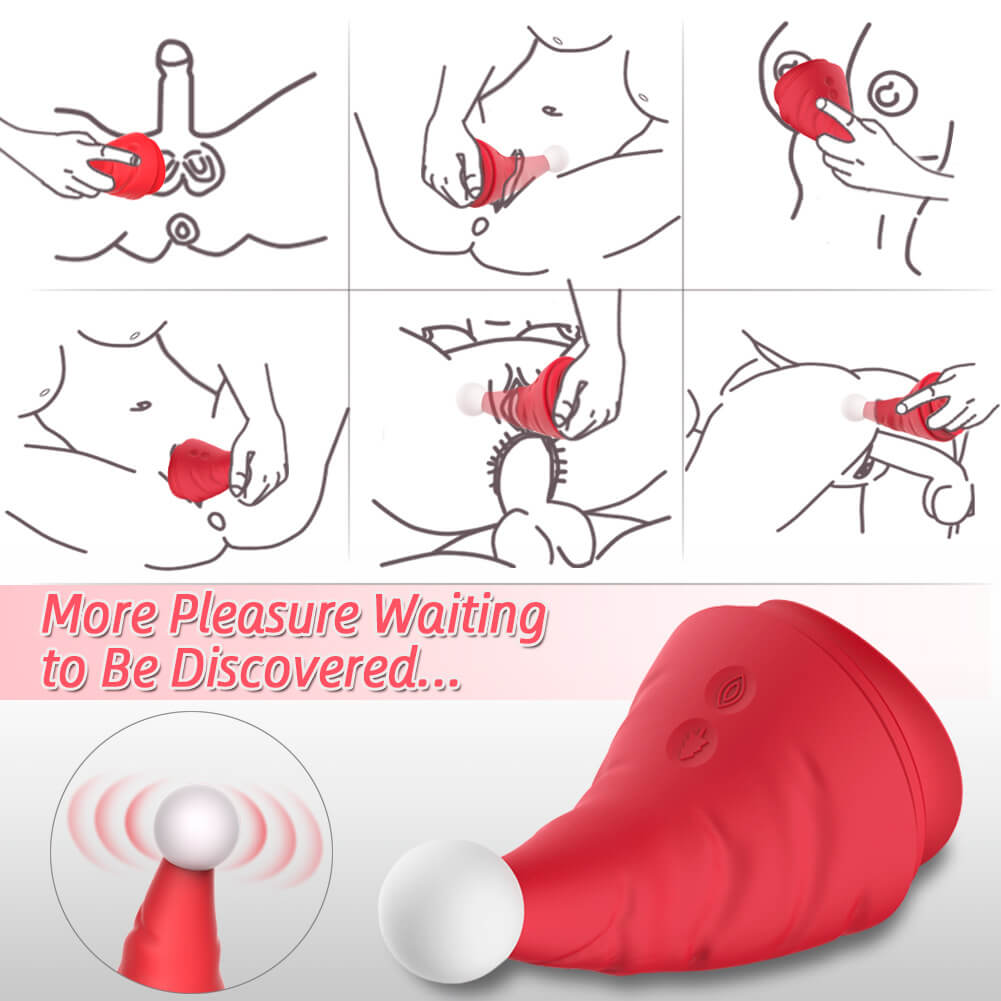 Santa Hat - Clit and G Spot Vibrator