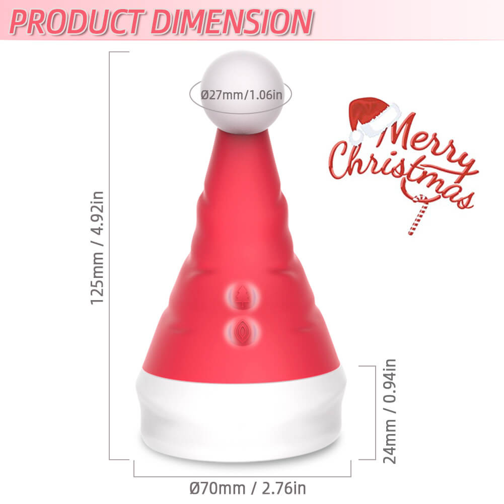 Santa Hat - Clit and G Spot Vibrator