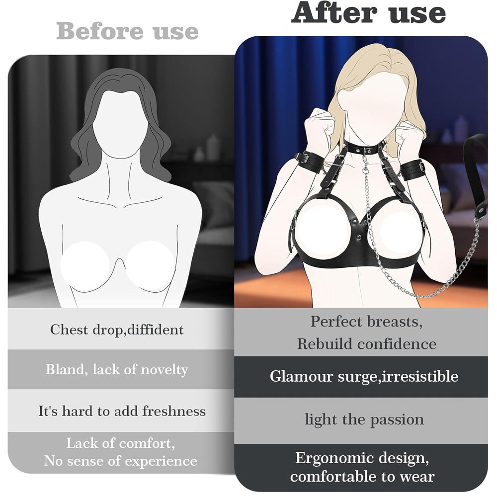 Xinghaoya Leather BDSM Bondage Sets