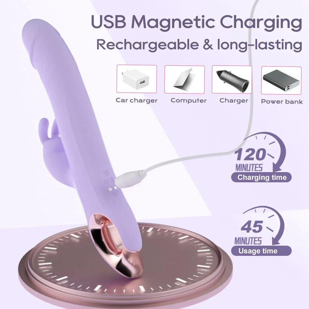 Xinghaoya Beads Thrusting Bunny Vibrator