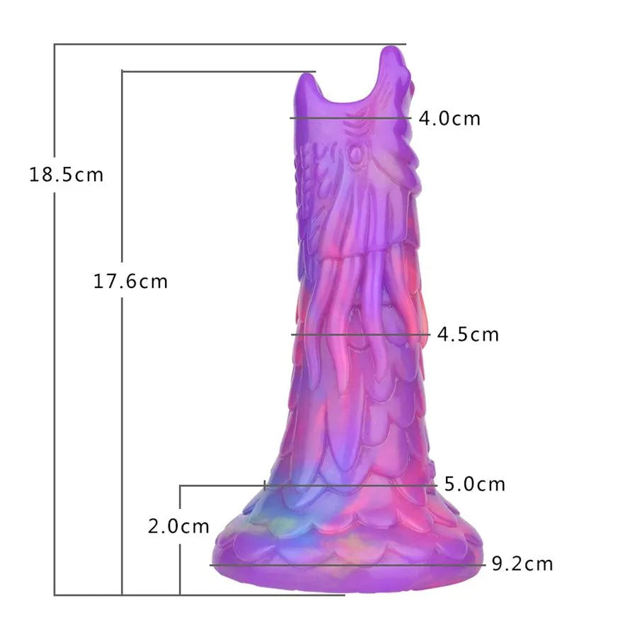 Silicone Boost Rod Dragon Dildo Sex Toy