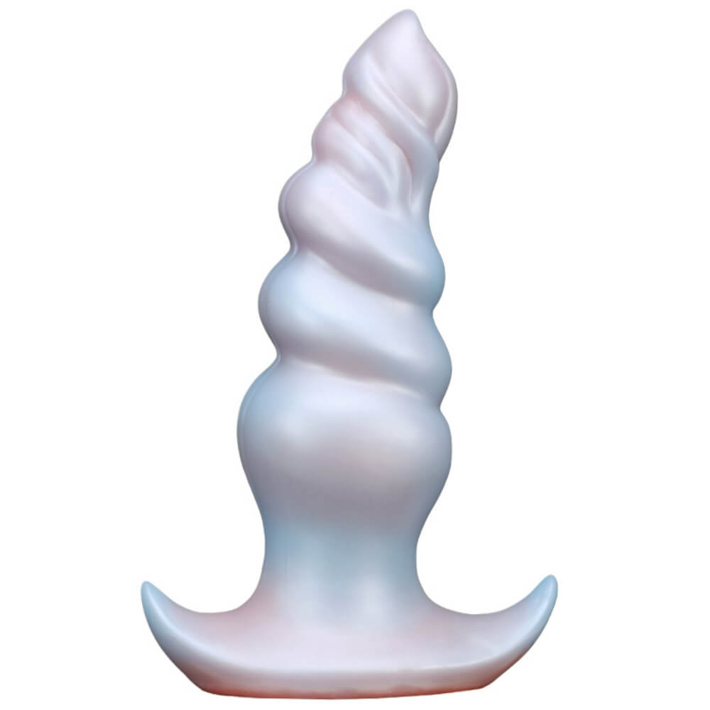 Silicone Butt Plug Dildo with Anchor Base