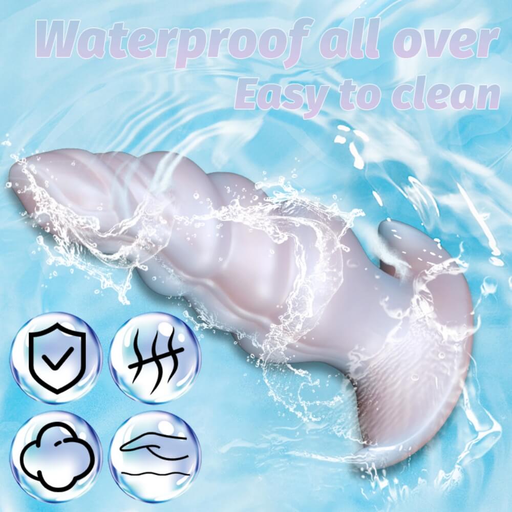 Silicone Butt Plug Dildo with Anchor Base
