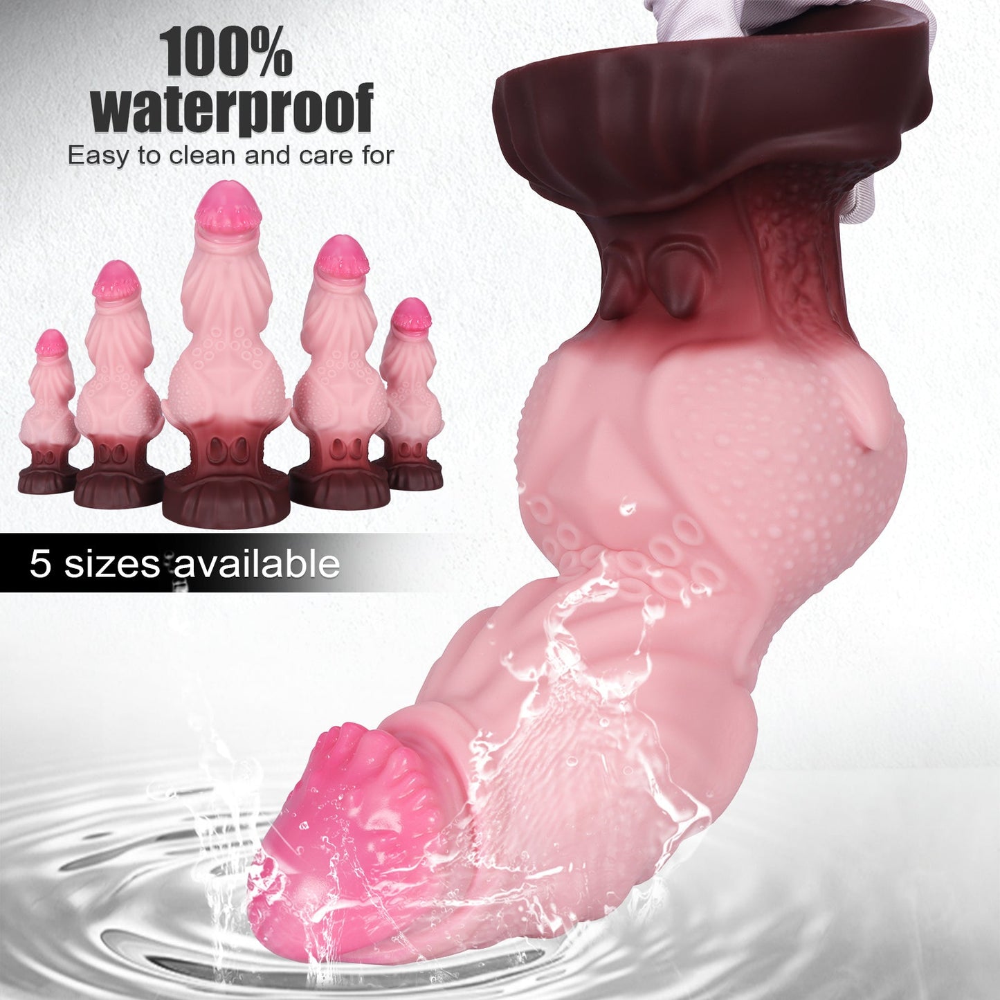 Silicone Dildo With Suction Cup
