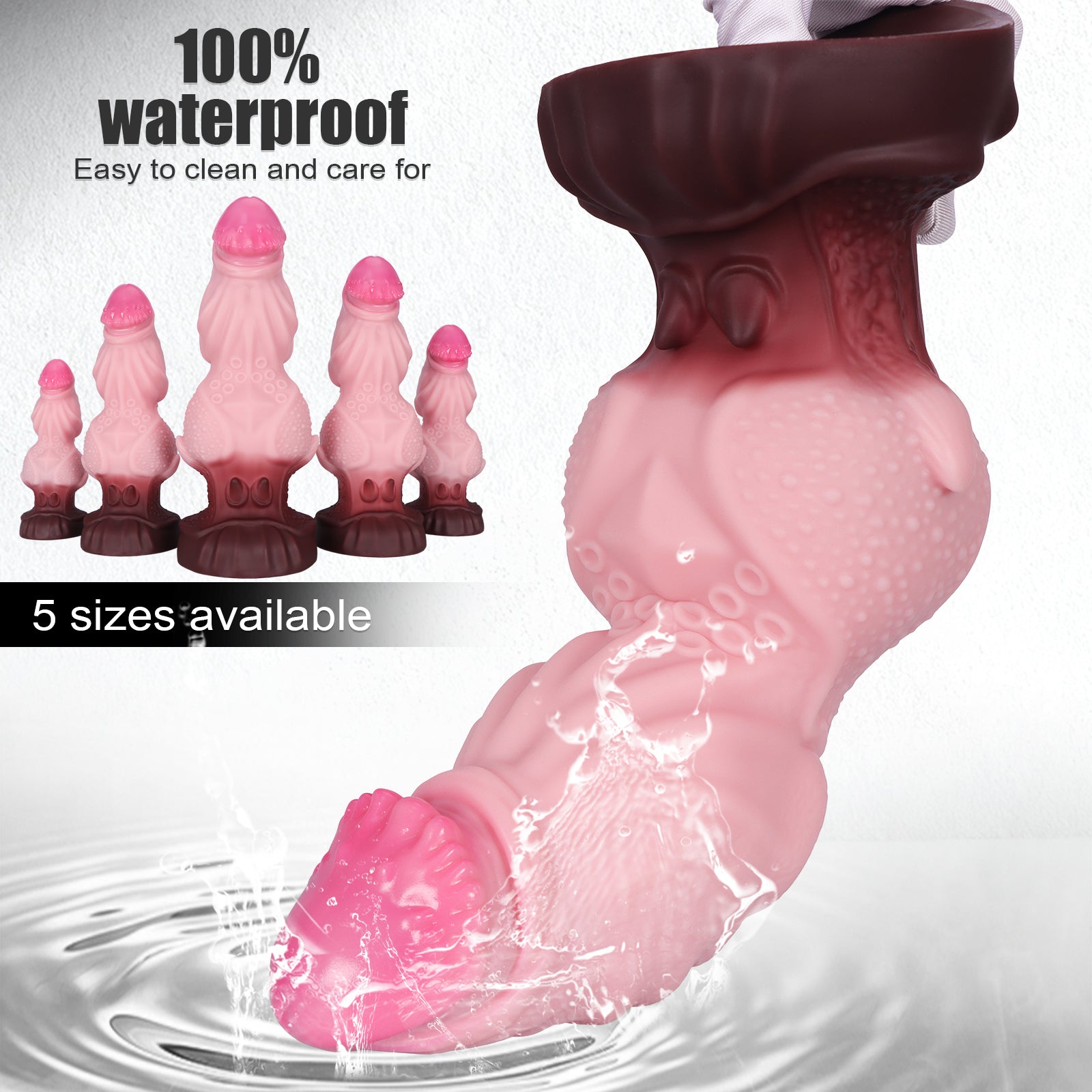 Silicone Dildo With Suction Cup