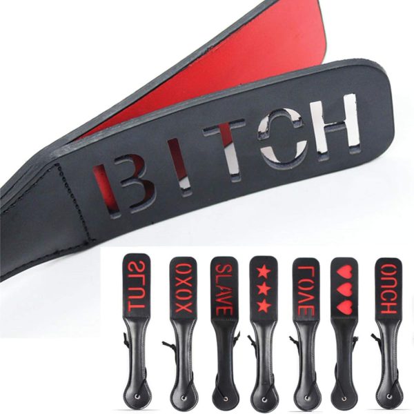 BDSM Bitch Spank Paddle Sex Toy
