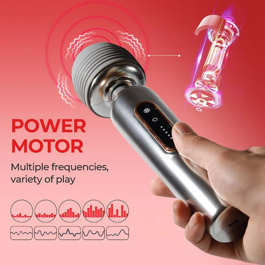 Smart Heating Wand Vibrator