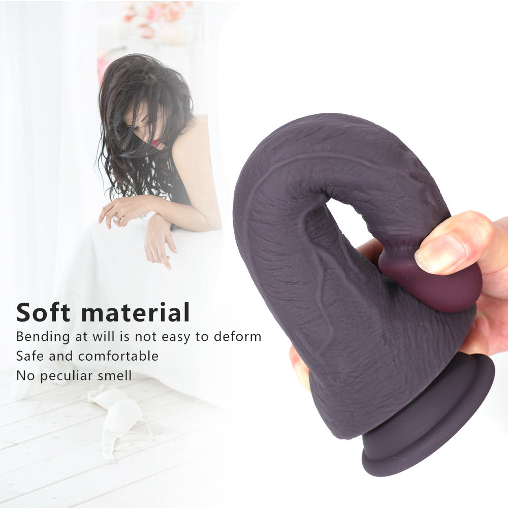 Xinghaoya Black Realistic Female Dildo