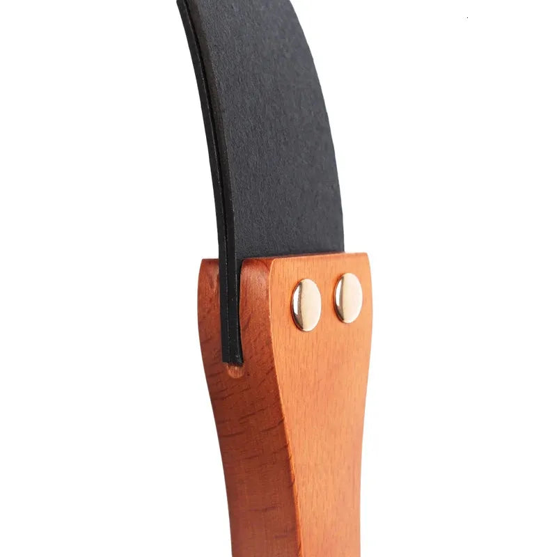 Spanker Sex – Leather Bdsm Whip Wooden Handle