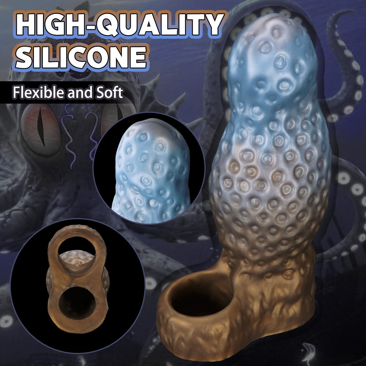 Strawberry Silicone Penis Sleeve