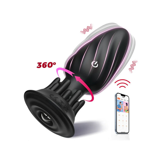 Rotating Anal Vibrator 360 App Control