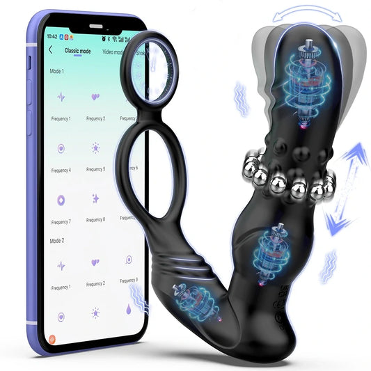 Aura Bloom Pro: Adjustable Tightness Hands-Free Stroker