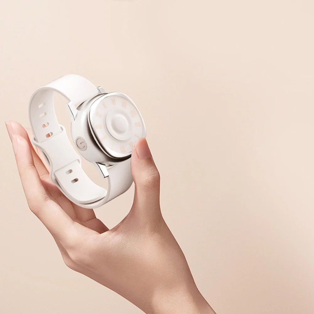 Venusfun Time Kiss Watch Style Dual Action Clitoral Sucker Vibrator Discreet Wearable