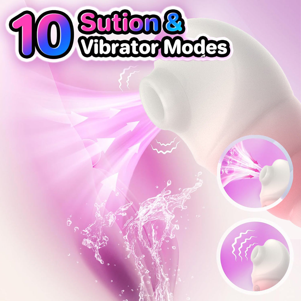 Venusfun Conch Suction Vibe Egg Vibrator Mini Sucking Toy For Foreplay