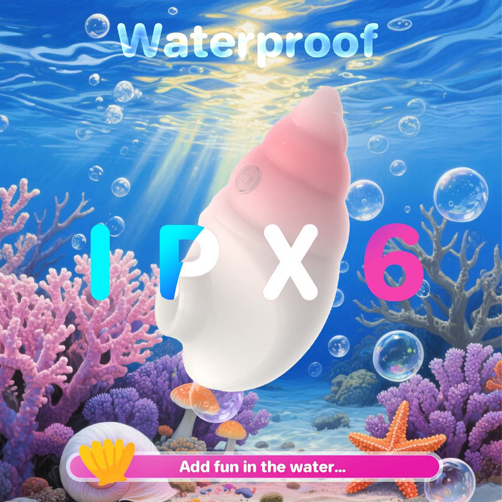 Conch Shaped Clitoral Suction Vibrator anesidora Conch Shaped Clitoral Suction Vibrator anesidora