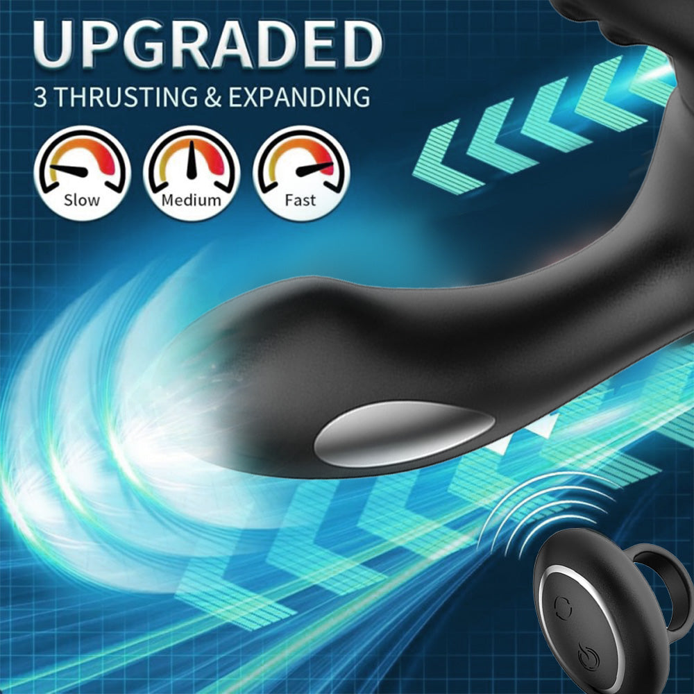 Venusfun Gladiator Electric Shock Vibrating Prostate Massager Anal Plug