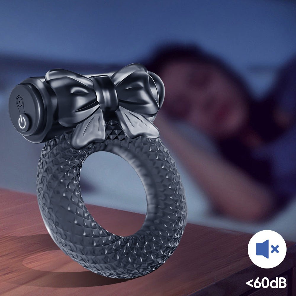 Venusfun Cock Ring with Bullet Vibrator With 10 Vibrating Speeds