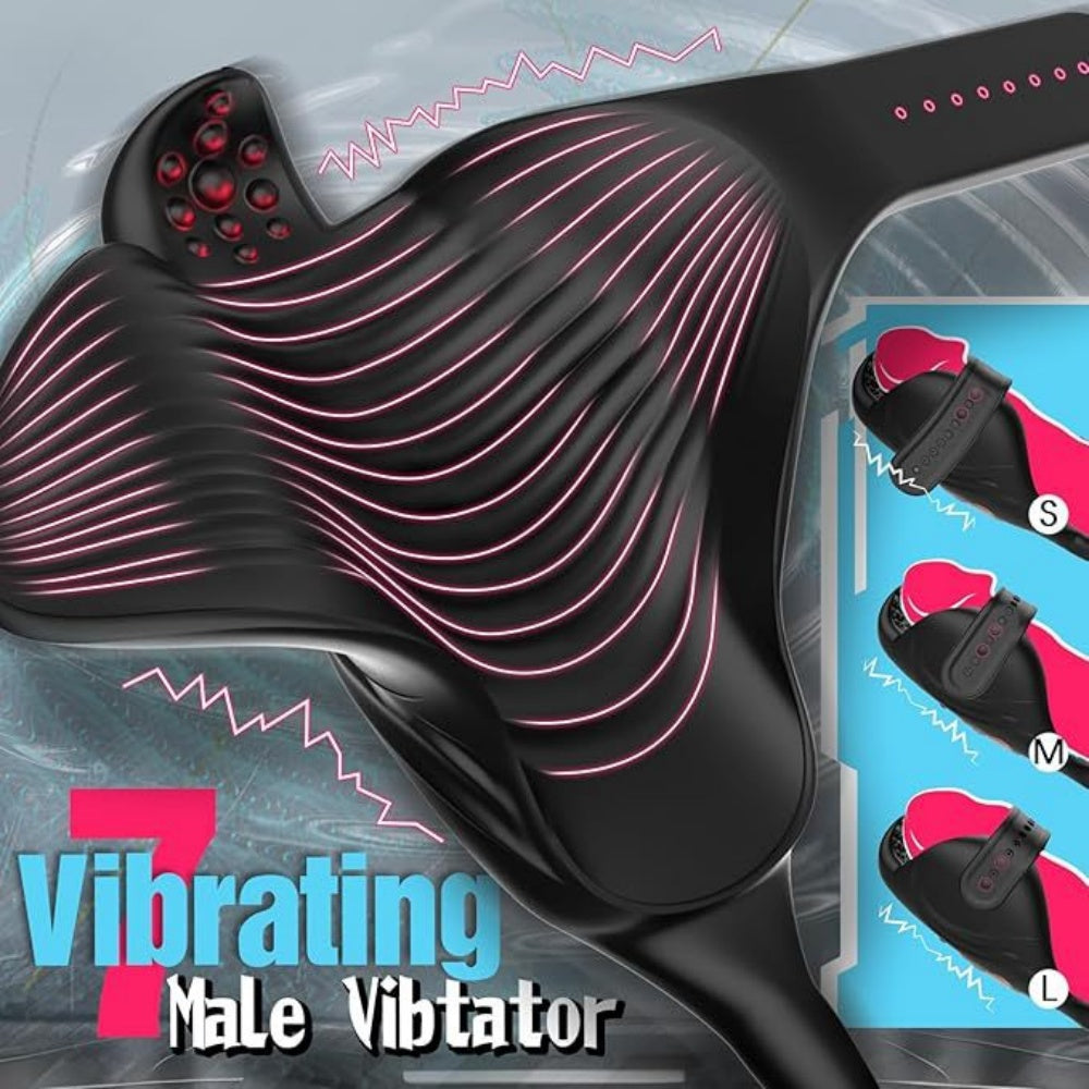 Venusfun Telescopic Vibrating Prostate Glans Trainer Male Masturbator