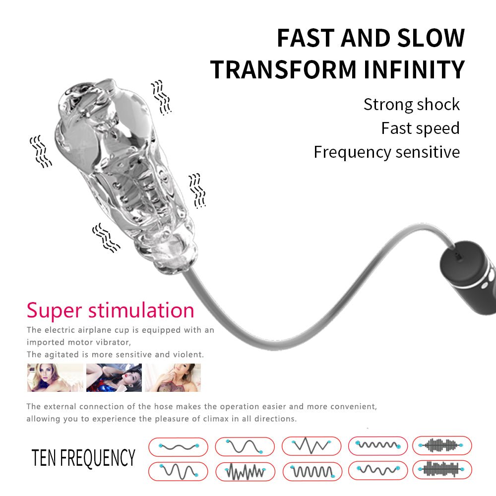 VibeCore Suction & Pulse Masturbator