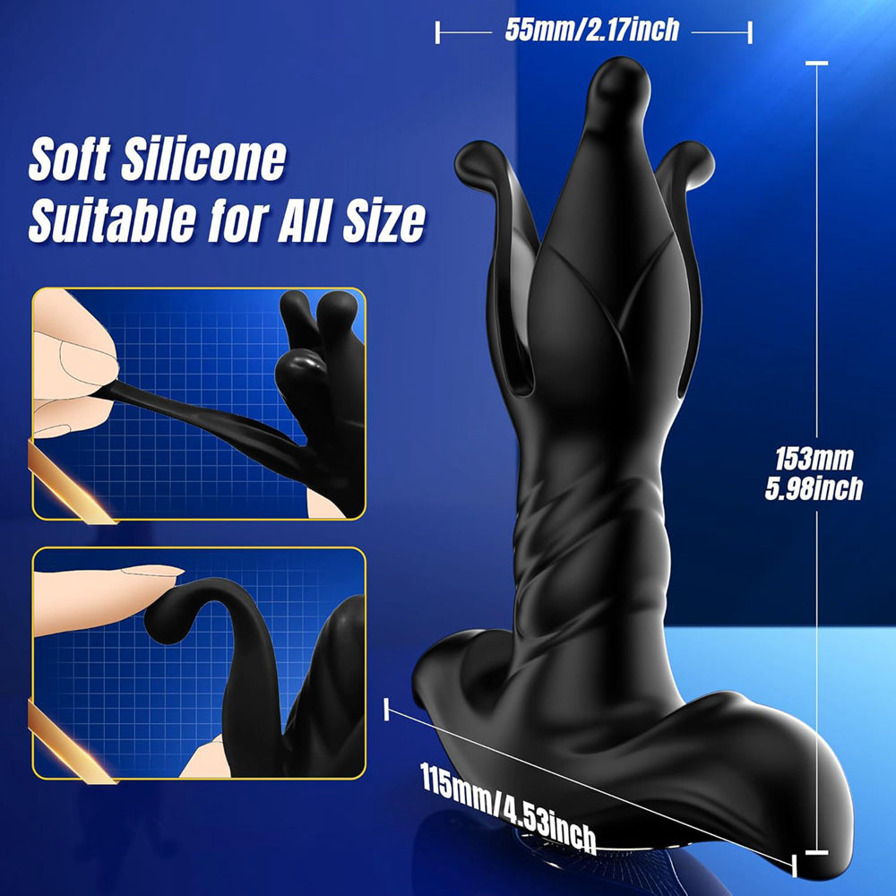 Remote Thrusting Anal Extension Toy