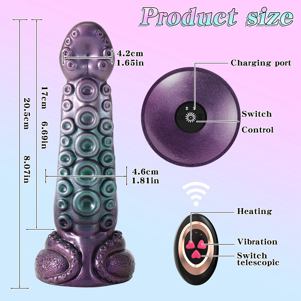Remote Electric Octopus-Inspired Butt Plug