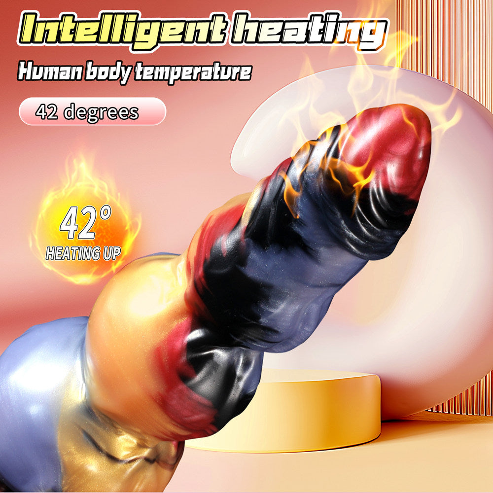 Xinghaoya Silicone Dog Penis Thrusting Vibrator