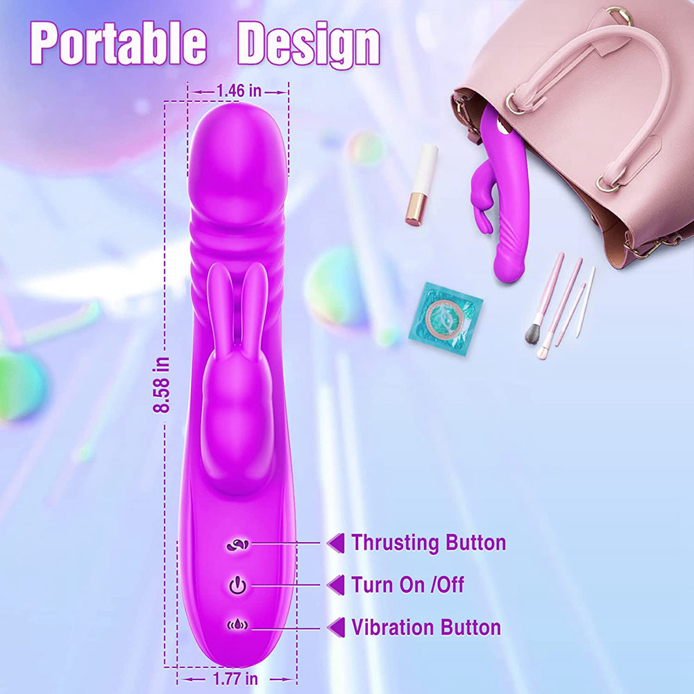 Xinghaoya Thrusting Rabbit Vibrator Sex Toy