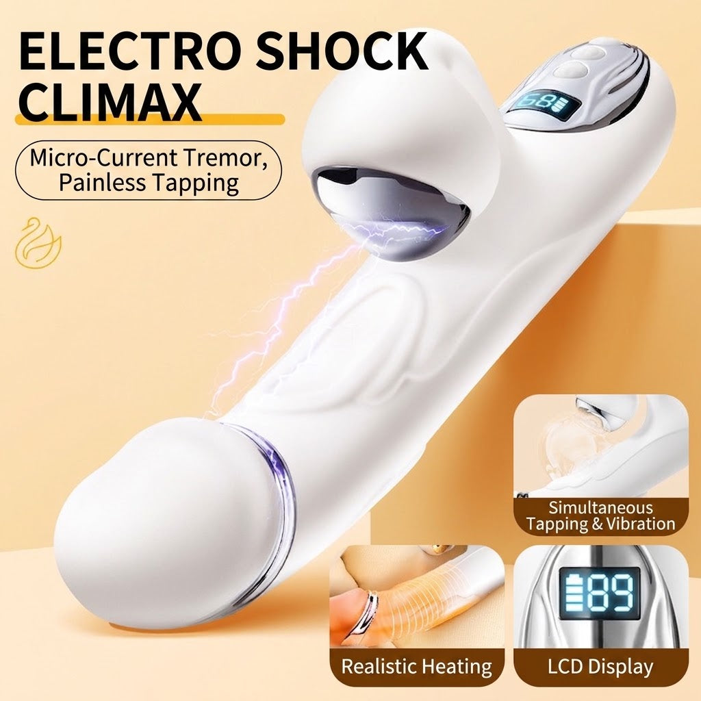 Swan Electro-Clitoral & G-Spot Spanking Vibrator