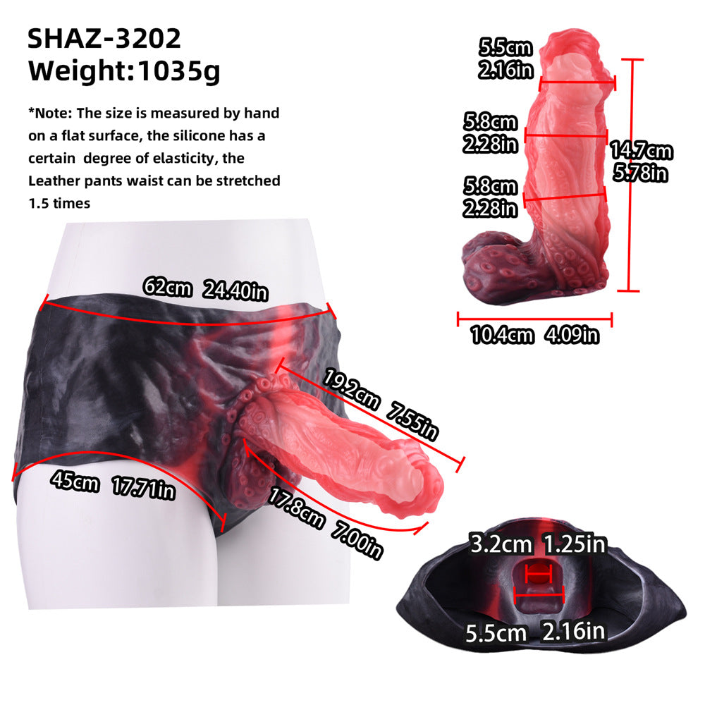 Xinghaoya Wearable Hollow Dragon Dildo