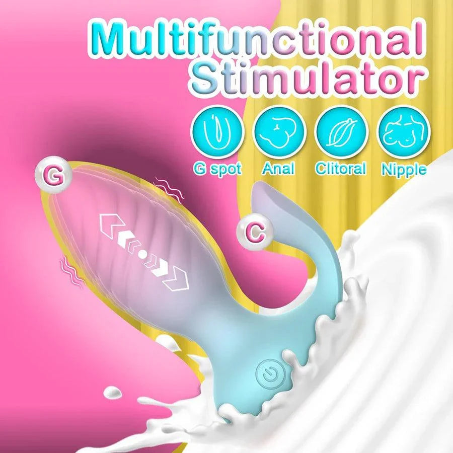 Wireless Remote Vibrating Anal Plug Toy