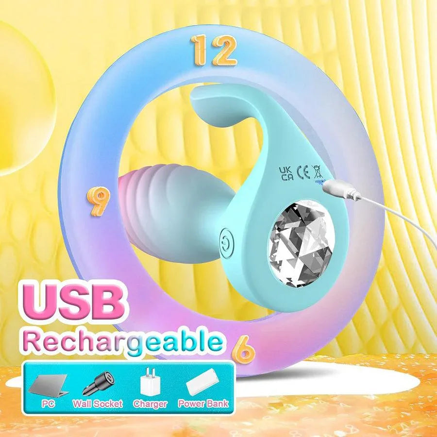 Wireless Remote Vibrating Anal Plug Toy