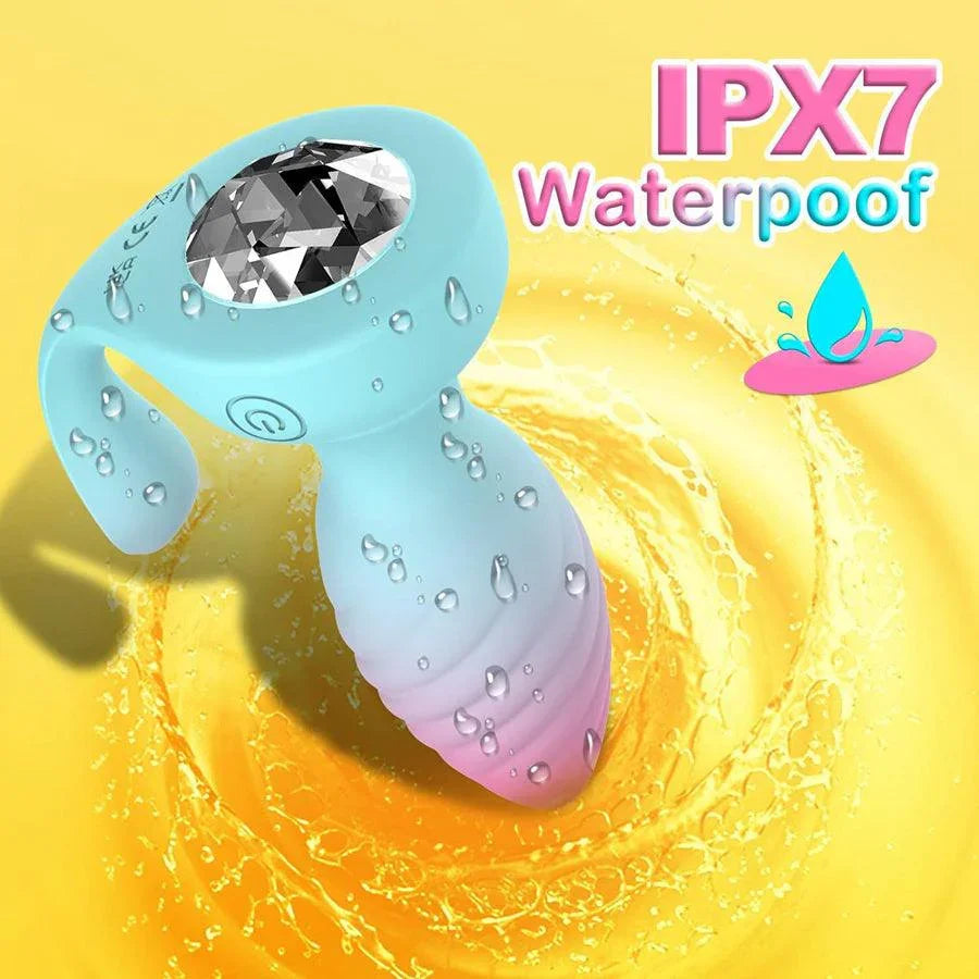 Wireless Remote Vibrating Anal Plug Toy