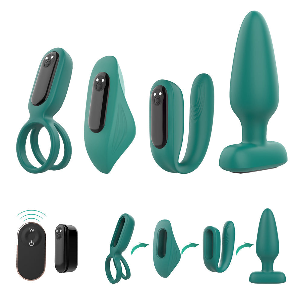 Xinghaoya Remote Vibrating Couples Pleasure Kit