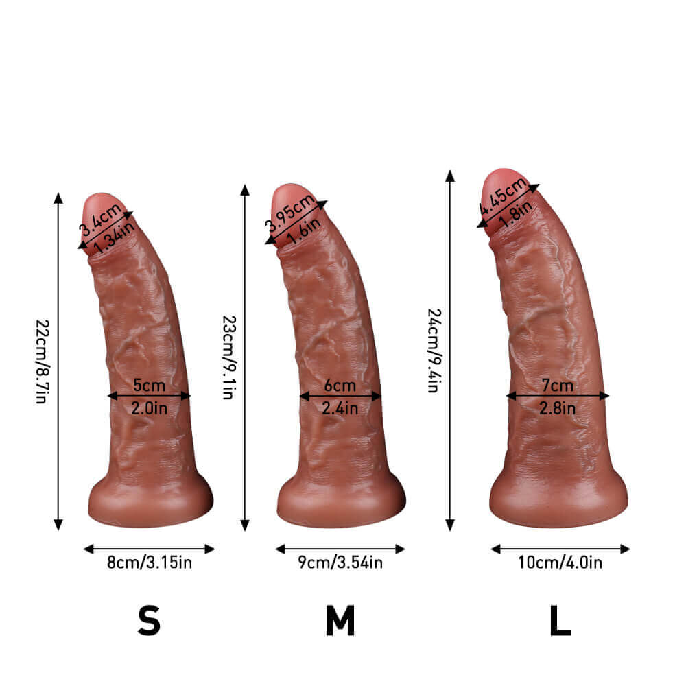 X-Blade - Realistic Dildo with Suction Cup and Handle