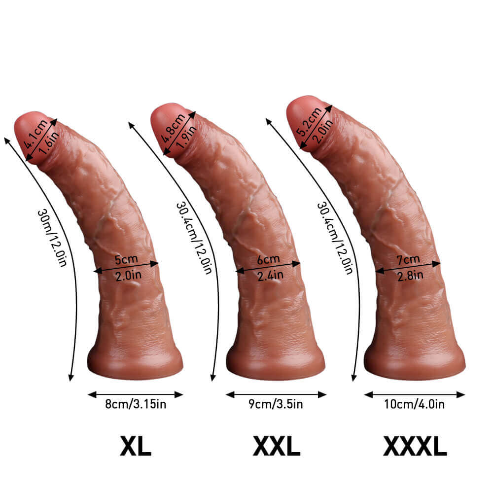 X-Blade - Realistic Dildo with Suction Cup and Handle