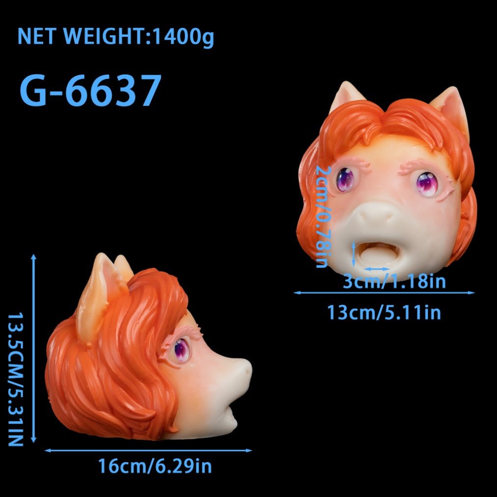 Fantasy Pony Silicone Sex Doll-Mini Male Sex Toy for Realistic Blowjobs & Penis Massage